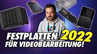 Externe Festplatten für die Videobearbeitung Kaufberatung 2022 [upl. by Sandell]