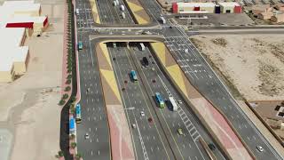 TxDOT El Paso District Montana Phase 1 3D Video [upl. by Hasina]