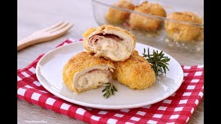 INVOLTINI DI POLLO IMPANATI Video ricetta di CuciniAmo con Chicca [upl. by Elokkin]