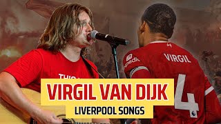 Virgil van Dijk song in FULL  Jamie Webster at BOSS Night [upl. by Erlewine]