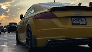 Stage 2 Audi TTS 400hp Monster Pov acceleration walk aroundrevs [upl. by Louella]