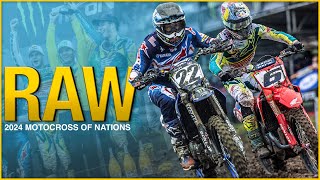 Raw Motos  2024 Motocross of Nations [upl. by Nitz]