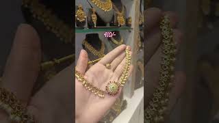 Simple necklace designs sets to order Wtsap 9963687207 [upl. by Aseeram]