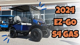 2024 EZGO Express S4  Gas  Dean Team Golf Carts [upl. by Bigford]