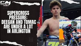 Haiden Deegan And Eli Tomac Under Pressure Arlington Supercross Is Important [upl. by Murphy196]