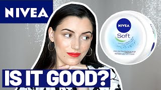 SPECIALIST testing NIVEA SOFT MOISTURIZING CREAM review ingredients is it good [upl. by Weaver]