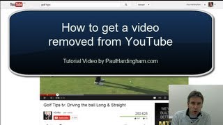 how to get a video removed from youtube [upl. by Acalia890]