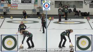 Allyson MacNutt vs Emma Artichuk  Draw 2  U25 NextGen Classic 9 [upl. by Yecad]