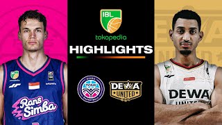 Highlight Rans Simba Bogor vs Dewa United Banten  May 19 2024  IBL Tokopedia 2024 [upl. by Ardnuhs342]