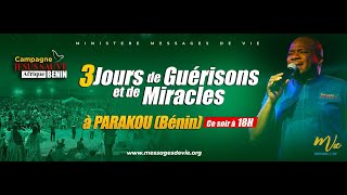 CROISADE  JOUR 2  CAMPAGNE JÉSUS SAUVE À PARAKOU BÉNIN  09112023  Mohammed SANOGO [upl. by Rehoptsirhc]