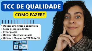 Como Fazer um TCC de Qualidade  Confira Aqui [upl. by Faria]