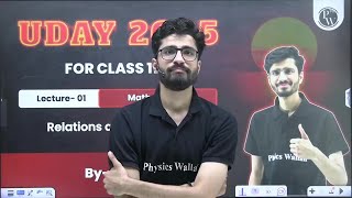 Class of Mathematics by Ritik Sir  UDAY Batch  Class 11th Maths 🔥 [upl. by Kelwin]