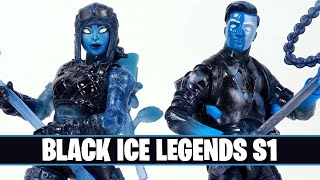 New Fortnite Black Ice Legends Action Figures [upl. by Heall435]