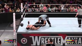 WWE 2K16 PS4 The Undertaker vs The Terminator [upl. by Afrika348]