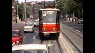 East Berlin tram amp bus rides 1989 [upl. by Riem]