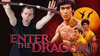 Enter the Dragon 1973  Movie Review  An influential martial arts classic  Bruce Lee [upl. by Tinaret837]