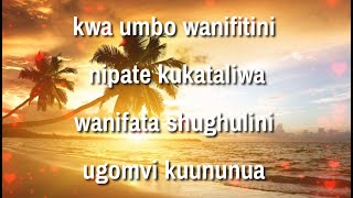 Umbo Langu Dawa Sadiq Taarab lyrics [upl. by Assetan]