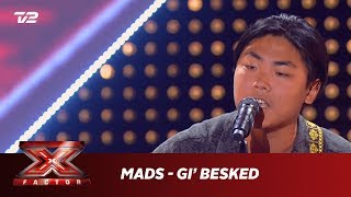 Mads synger ‘Gi’ Besked’  Nordstrøm 5 Chair Challenge  X Factor 2019  TV 2 [upl. by Aikcin]