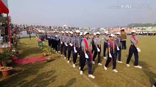 Victory Day ParadeComilla Collectorate School And College Scout Group MarchpastVictory Day 2019 [upl. by Cathee]