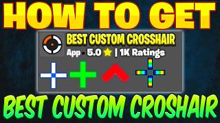 Unlock Pro Aim with CUSTOM CROSSHAIRS in Fortnite 🎯 Crosshair X [upl. by Gaven]