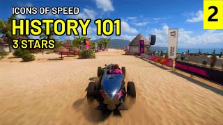 Forza Horizon 5  History 101  Icons Of Speed [upl. by Yerd]