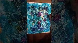 4 Paintings in 1 A Closer look at my latest layered plexiglass art [upl. by Akeimat]