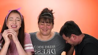 ME amp MY DAD DO MY MOMS MAKEUP CHALLENGE [upl. by Carmen]