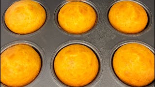 Homemade Cornbread Muffins [upl. by Rochester]