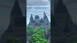 Minecraft How To Plan and Build  short 🏜🌍🏘 [upl. by Ambrosia]