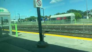 Stouffville Line GO Train Ride Union to Old Elm Station [upl. by Akiehsat]