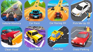 Vehicle Masters Car Race Car Racing 3D Pick Me up 3D Clean Road Drift Park Taxi Run [upl. by Cinemod]