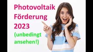 Photovoltaik Förderung 2023 in Deutschland WICHTIG ✔️ shorts solar photovoltaik [upl. by Acinemod16]