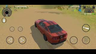 ORANGED MUSTANG MODIFIED 🔥 CAR DRIVING 🤩 INDIAN CAR SIMULATOR 3D ANDROID GAMEPLAY  PART 83 [upl. by Lisette]