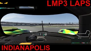 iRacing LMP3 Indianapolis Practice Laps 121323 [upl. by Felic10]