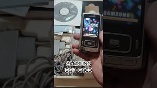 Samsung SGHG800 samsung sgh g800 retro phone collection 2007 2024 [upl. by Abba]