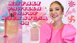 KAYALI VANILLA CANDY ROCK SUGAR 42 FULL REVIEW  LAYERING IDEAS  MissPotocky [upl. by Oira]