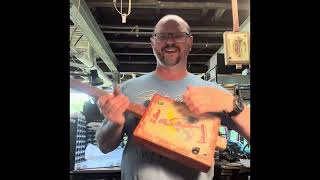 Building a fretless cigar box guitar part 2 [upl. by Rramo]