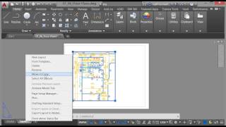 How to Use Model amp Layouts in AutoCAD 2016 [upl. by Ellohcin]