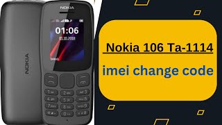 How to Fix Invalid IMEI on Nokia 106 TA1114 [upl. by Otho195]