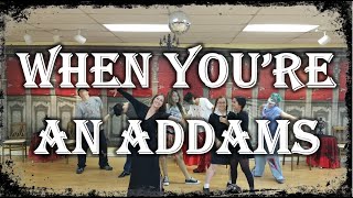 Haunted How To quotWhen youre an Addamsquot Line Dance [upl. by Avi]