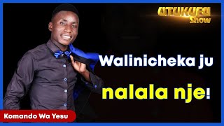 Nilikuwa nalala nje na nmeokoka wakanicheka  Komando wa Yesu  Utukufu [upl. by Merle]