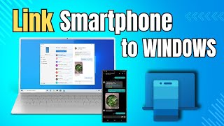 How to connect you Smartphone to Windows PC through PhoneLink App [upl. by Lorrimor936]