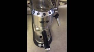 DeLonghi Dedica Espresso Machine Review  BAD MACHINE  BE CAREFUL [upl. by Stafford]