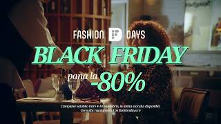 FASHION DAYS  A inceput BLACK FRIDAY  16x9  15s [upl. by Shirberg]