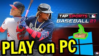 🎮 How to PLAY  MLB Tap Sports Baseball  on PC ▶ DOWNLOAD and INSTALL Usitility2 [upl. by Arua]