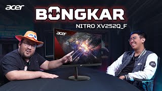 BONGKAR Monitor Gaming Nitro XV252QF [upl. by Foss]