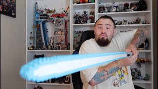 I GOT BRICKER BUILDS LEGO STAR WARS LIGHTSABERS THE DARK SABER [upl. by Cyrie]