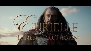 The Hobbit Lament For Thorin by Eurielle Inspired by JRR Tolkien  Lyric Video [upl. by Yim]