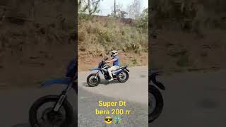 Súper Dt bera 200 rr manejando en pueblo nuevo 🛣️🏍️ [upl. by Acirret873]