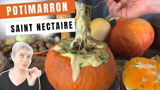 Recette Potimarron au four – Farci Champignons et Saint Nectaire  Magistral [upl. by Lehcnom988]